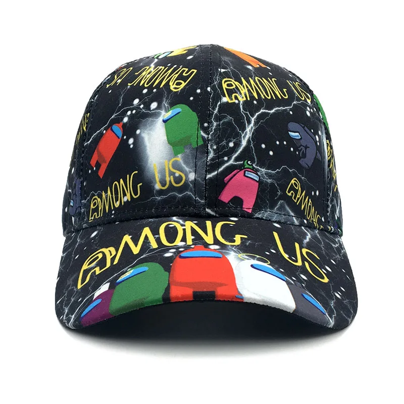 

2021 Cartoon Game Baseball Caps for Girls Boys Summer Adjustable Snapback Cap Children gifts Trucker Hip Hop Hats Caps