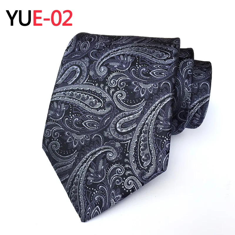 Мужские повседневные шелковые галстуки классические плетеные вечерние из