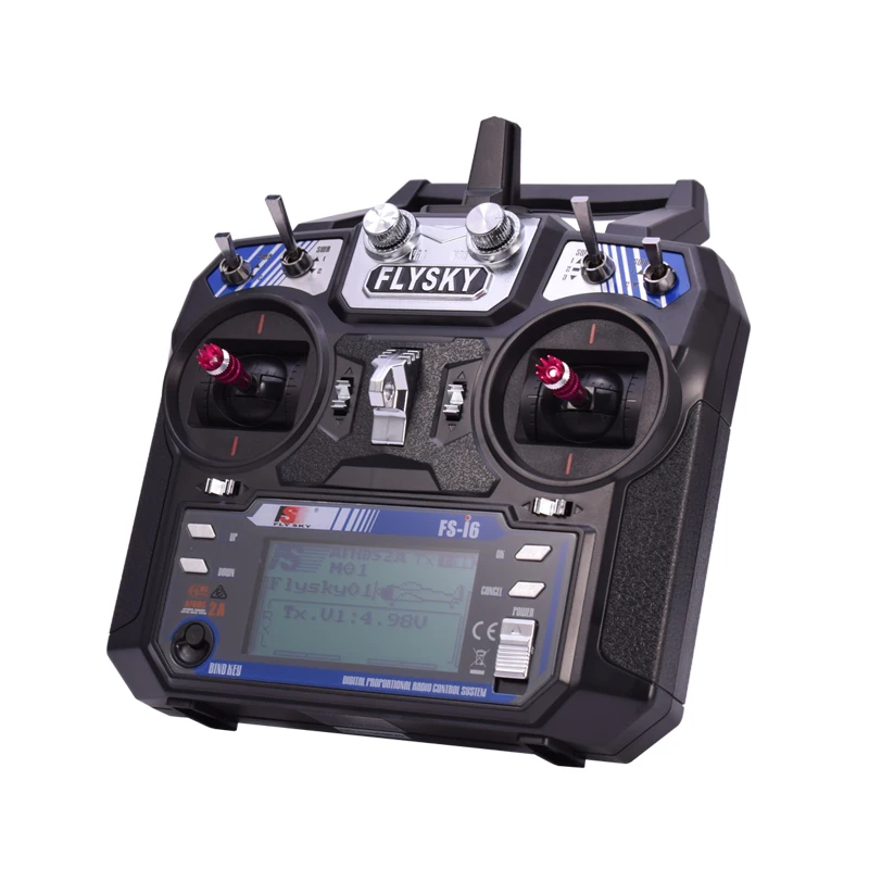 Flysky FS-i6 FS i6 2 4G 6CH передатчик пульт дистанционного управления с FS-iA6b приемником для