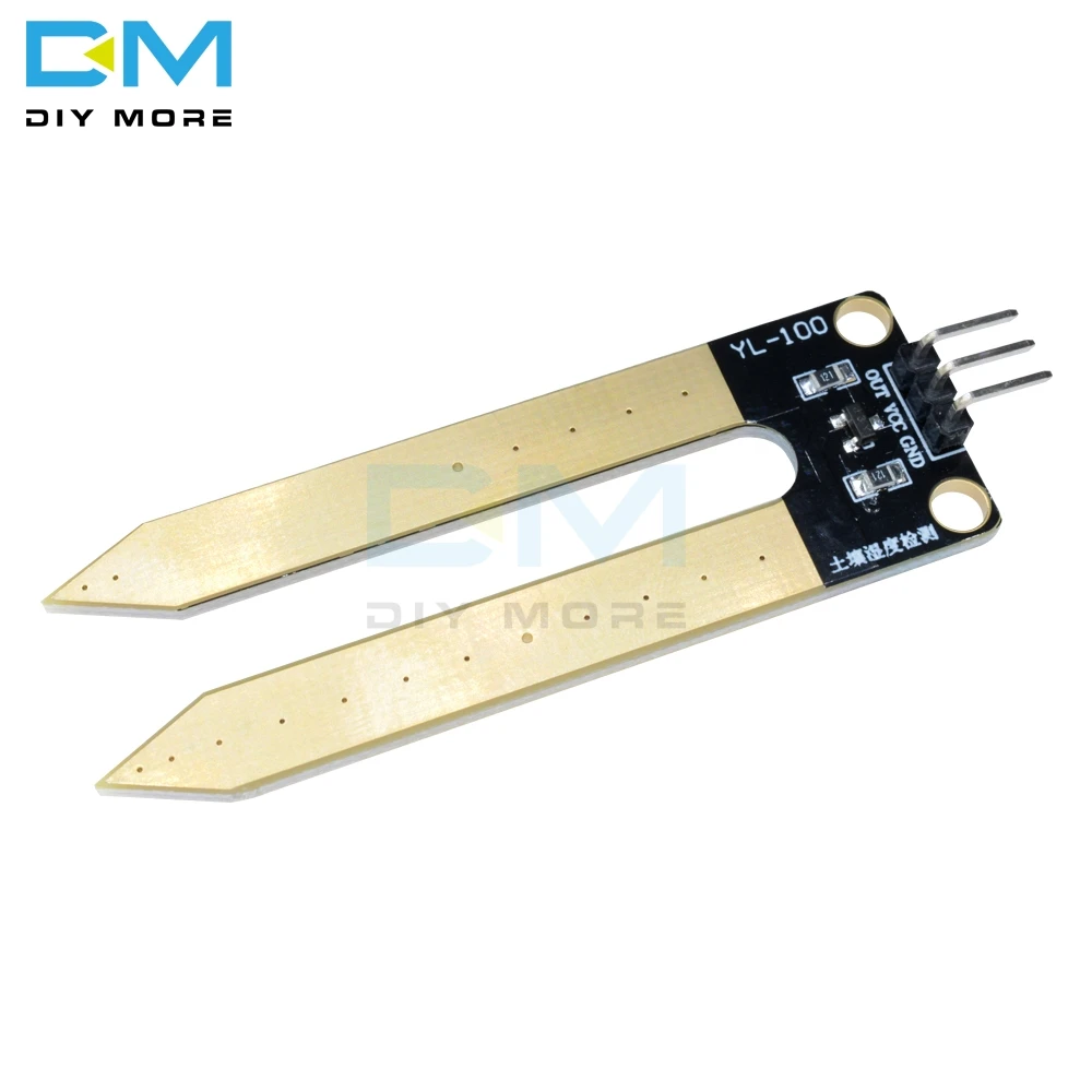 YL-100 3Pin модуль обнаружения почвы гигрометр датчик влажности тестовая плата для