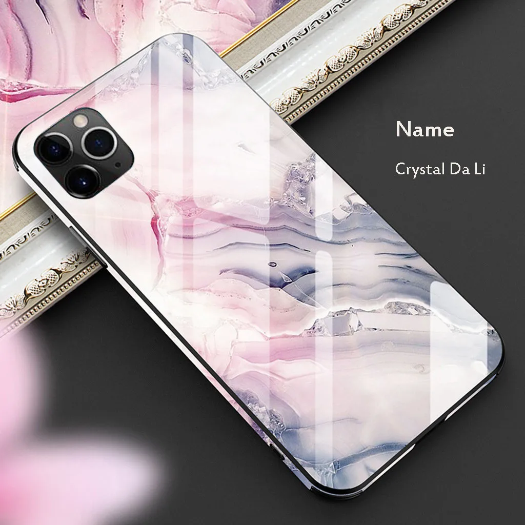 Чехол из закаленного стекла для телефона iPhone 11 Pro Max 6 5 дюймов чехол Новая задняя