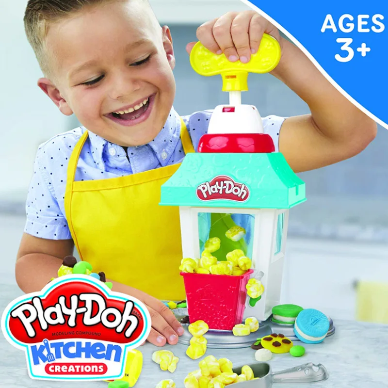 Hasbro Play Doh формы из полимерной глины Пластилин цветной слайм Креативная кухня
