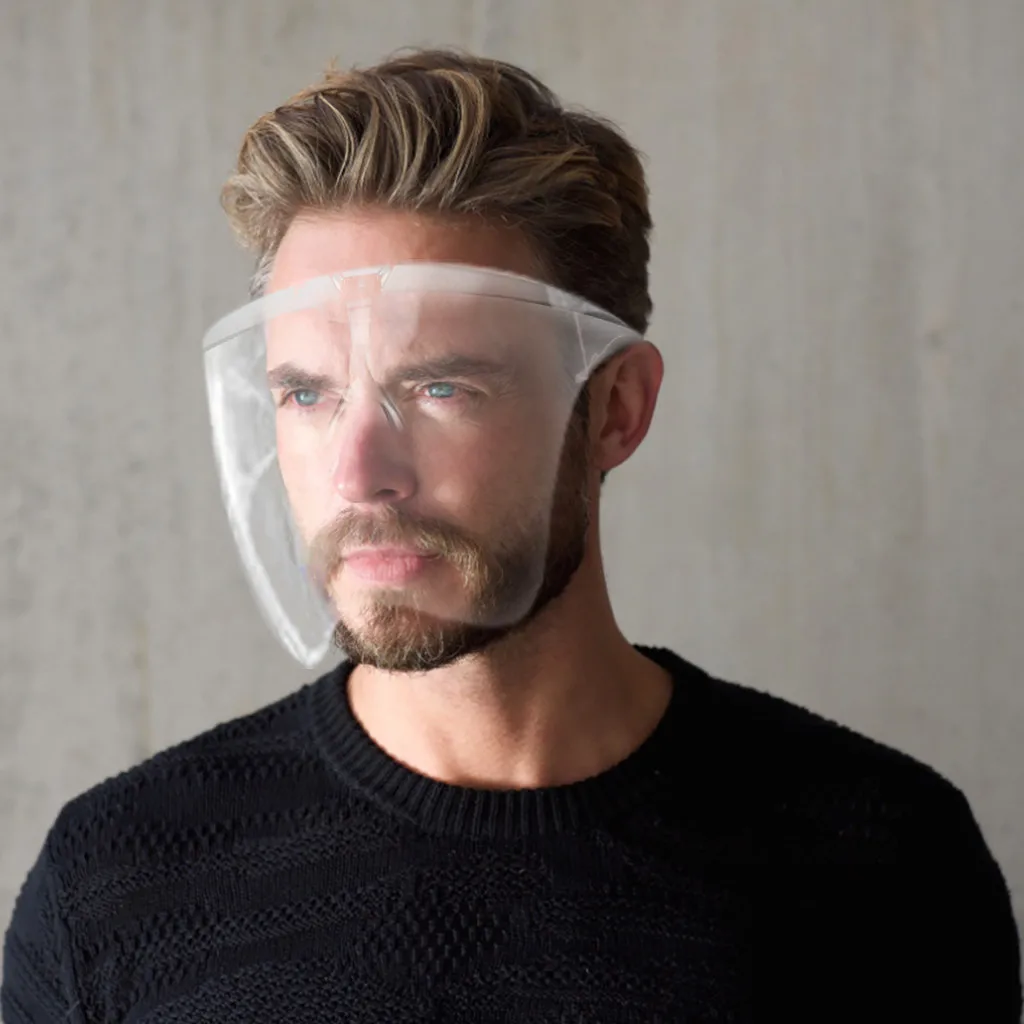 2 шт. маски для взрослых очки с большой оправой карнавальный костюм белые