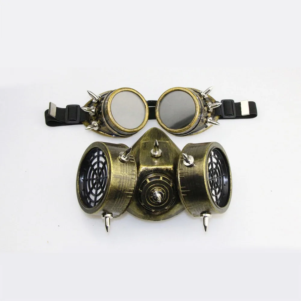 Маска с заклепками в готическом стиле для мужчин и женщин |