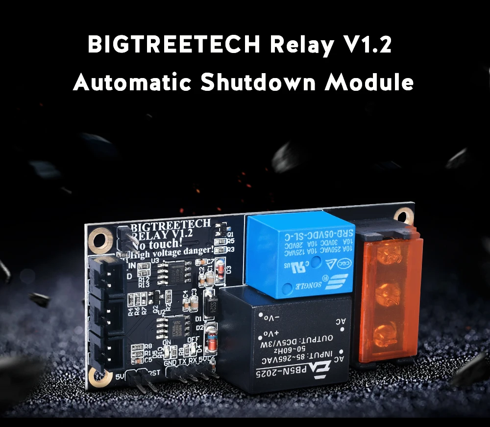 Bigtreetech реле V1.2 модуль автоматического выключения модуль после печати в BIQU Thunder для CR10 принтер Reprap 3d принтер запчасти