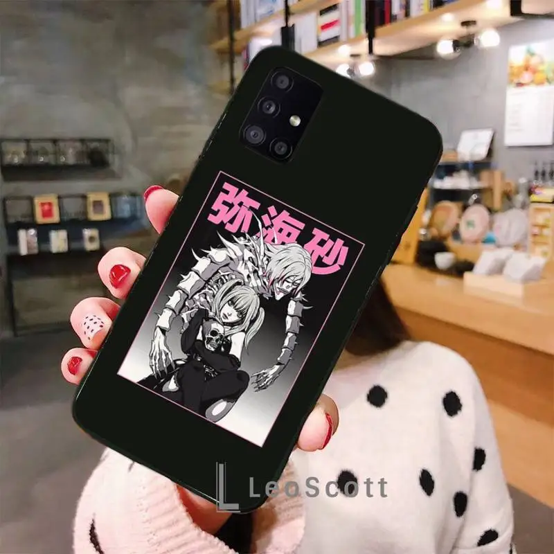 

Anime Manga Death Note Ryuk Phone Case For Samsung galaxy S 7 8 9 10 20 edge A 6 10 20 30 50 51 70 note 10 plus