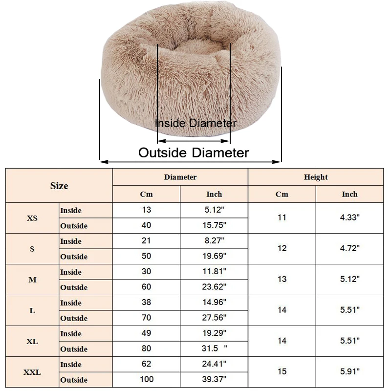 Кошачий наполнитель для глубокого сна плюшевая теплая кошачья кровать дом кошек