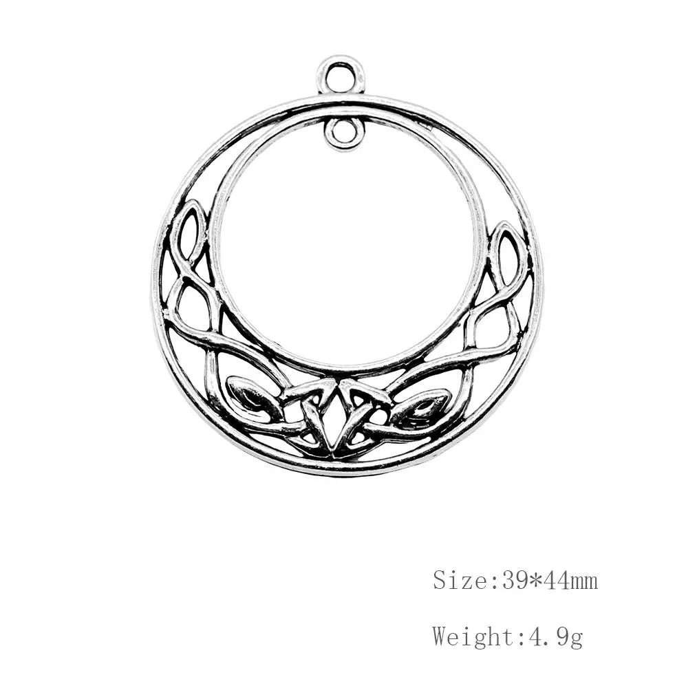 

Malzahar 5 Pieces TriquetraKnot Jewelry Findings Components Fashion Jewelry Accessories