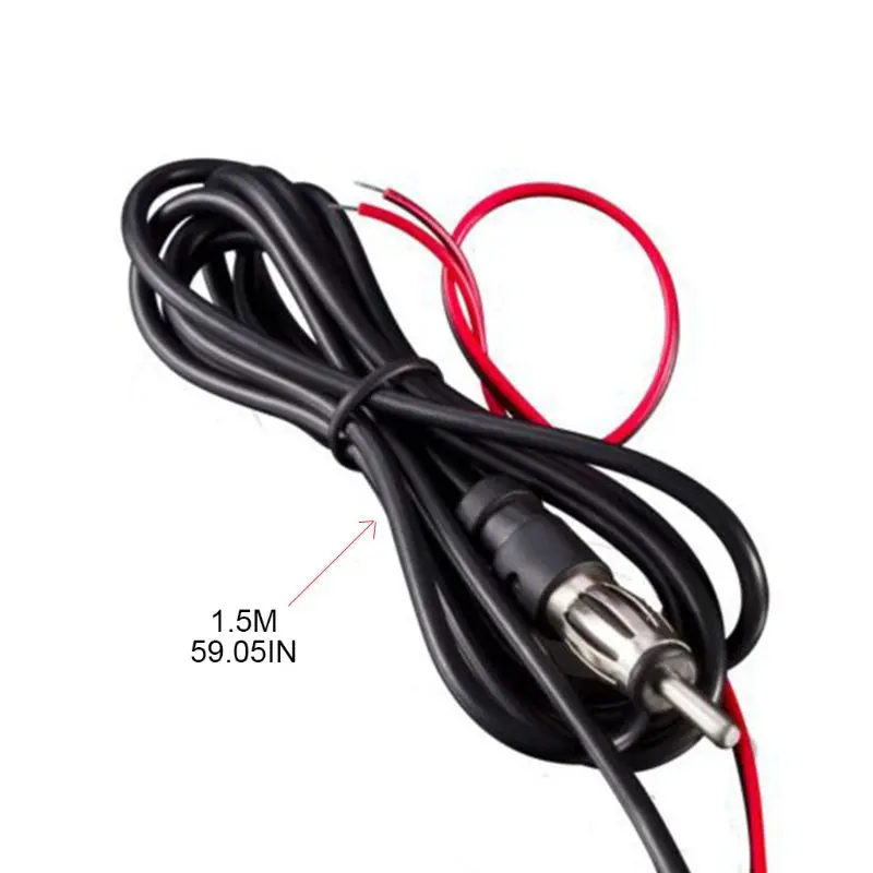 Универсальный автомобильный скрытый усиленный 12 в стерео радио антенна комплект