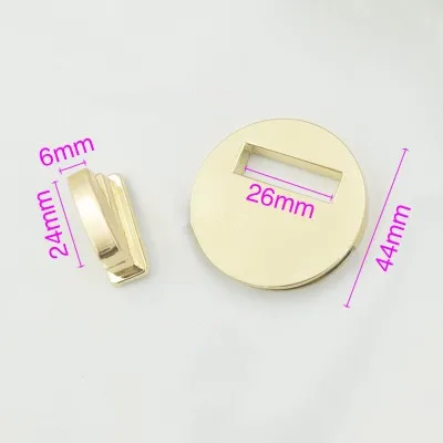 1 шт. высокое качество застежка для сумки замок для DIY сумки аксессуары кошелек защелкивающаяся Застежка чехол пряжки запчасти аппаратный инструмент - Цвет: 6