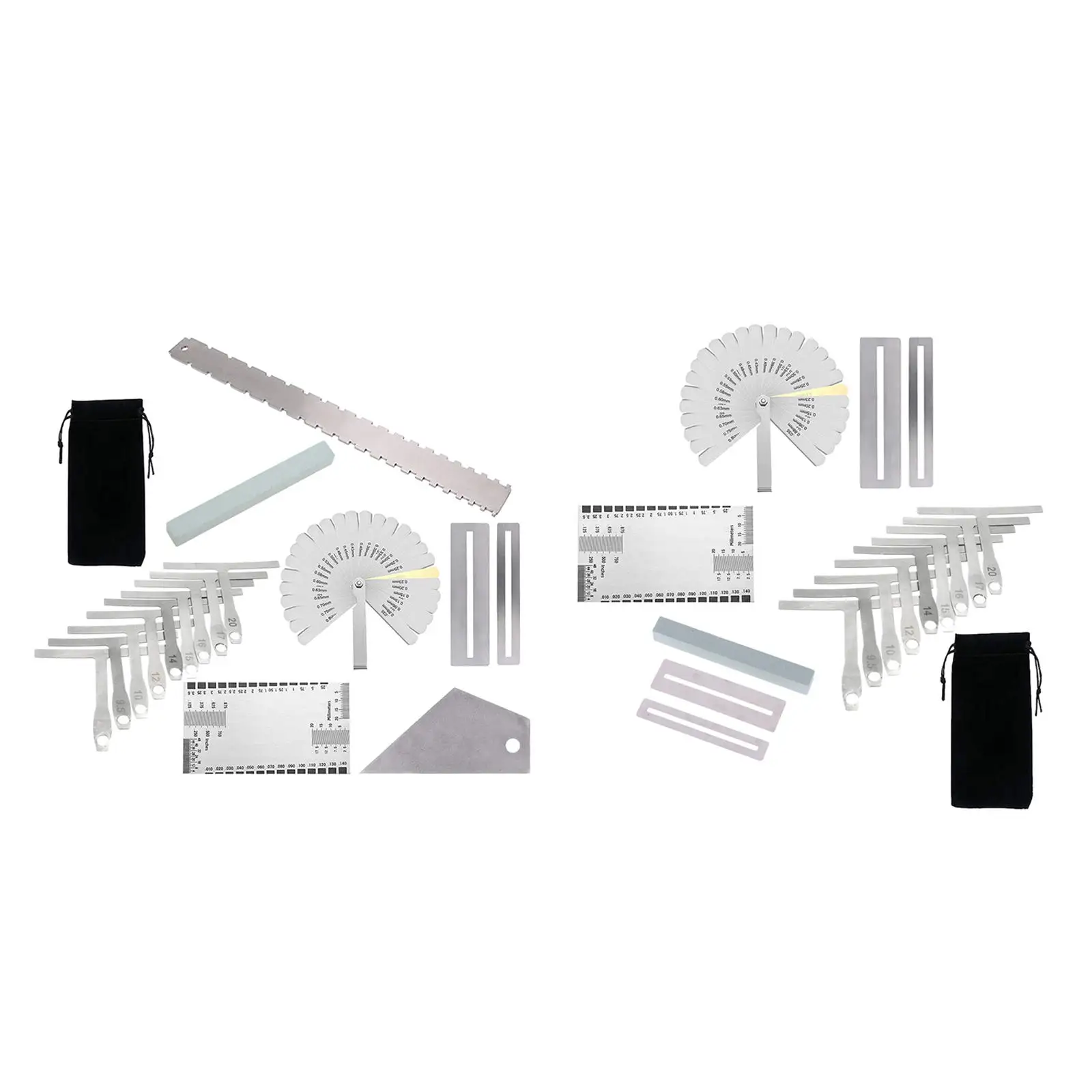 

Luthier Measuring Tools String Action Ruler, Understring Gauge