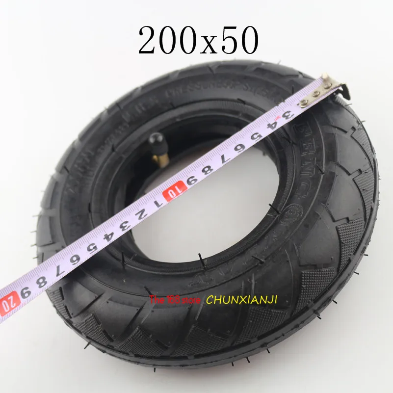 Lightning shipping 200x50/8x" дюймовая шина внутренняя трубка для электровелосипеда мотоцикла ATV мопеда части 200*50