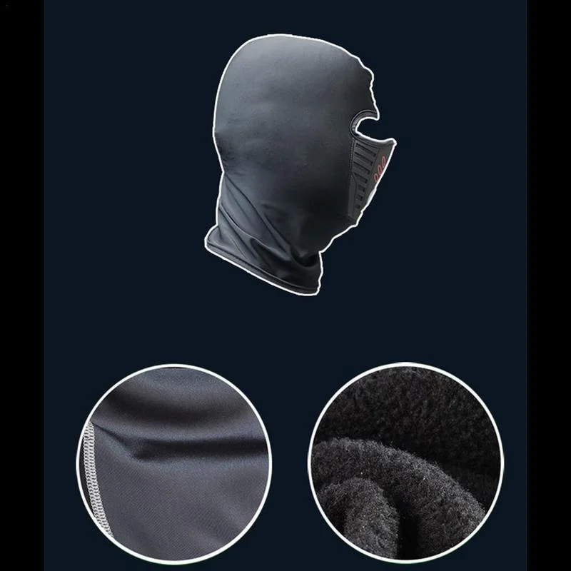 Новинка С защитой от ветра флис зимняя шапка шлем Спорт Мотоцикл Велосипеды