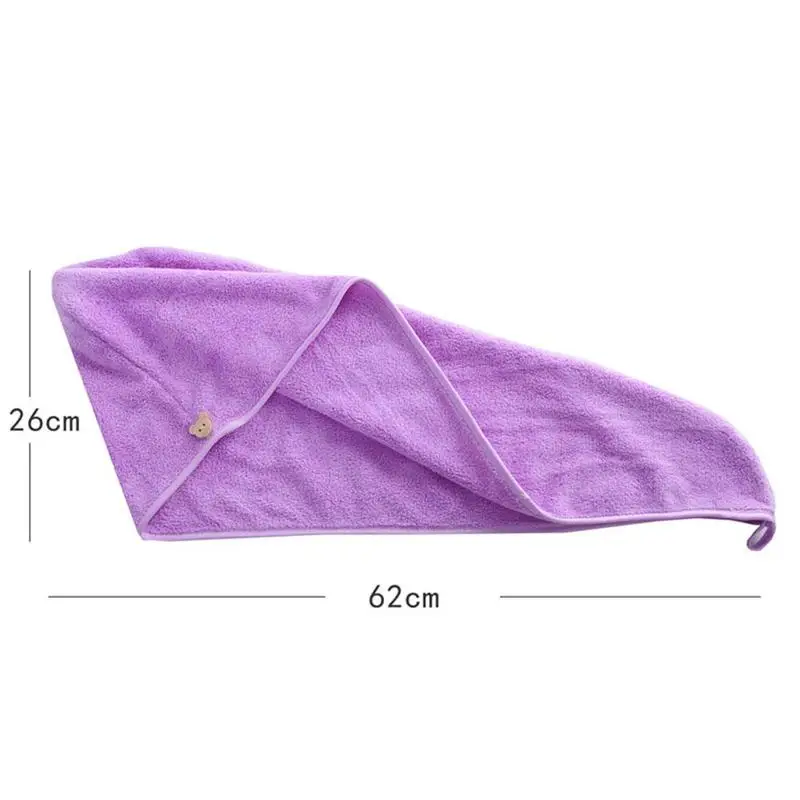 

Girl's Hair Drying Hat Quick-dry Hair Towel Cap Hat Bath Hat Microfiber Towel Cap Super Absorption Turban Hair Dry Cap