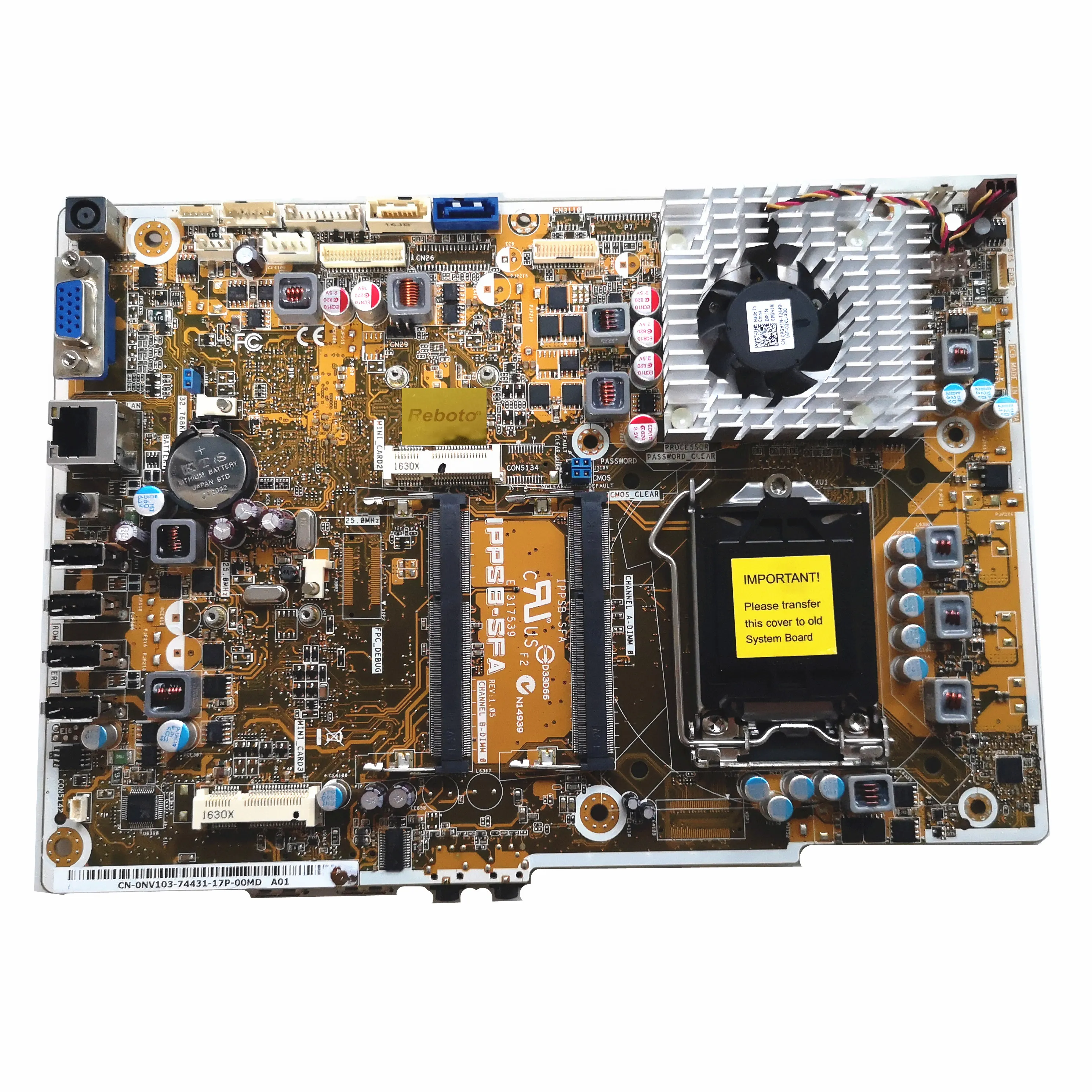 Для Dell Inspiron One 2320 материнская плата AIO CN 0NV103 NV103 IPPSB SFA H61 GT525M GPU 100% тестирование