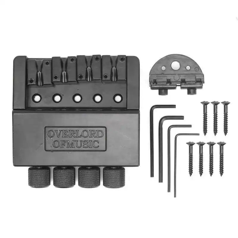 Басовая струна мост 4 струны без головы цинковый сплав хвост струнный инструмент