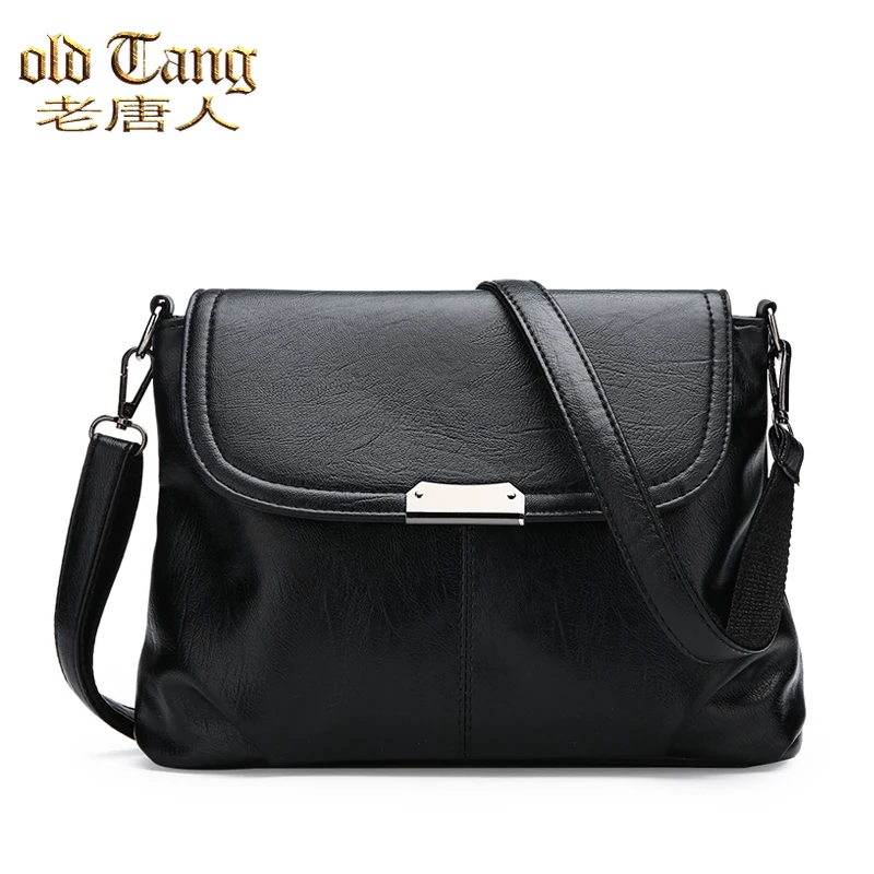 

High Quality Retro Leather Women's Handbag Casual Concise Shoulder Bags for Women 2021 New Square Crossbody Bag Sac Epaule