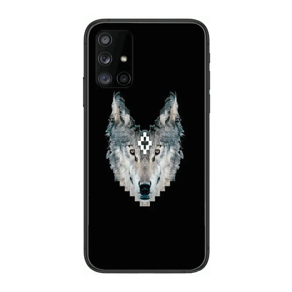 

Marcelo fashion brand Burlone Clear Phone Case Hull For Samsung Galaxy A 90 50 51 20 71 70 40 30 10 80 E 5G S Black Shell Art C