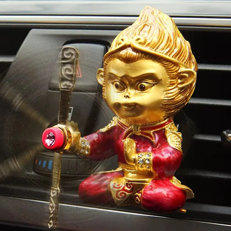 

Explosive Monkey King Car Perfume Outlet Creative Ornaments Alloy Monkey King Monkey car Aromatherapy Battle Defeats Buddha