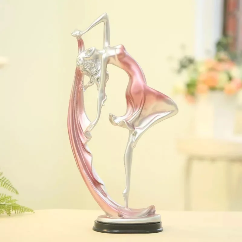 Смола движения танцор Statu Коллекционная лепная фигурка домашний офис украшение