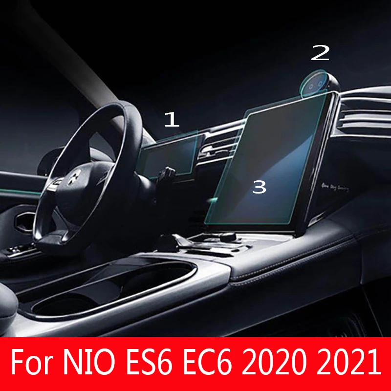 

For NIO ES6 EC6 2020 2021 11.3 inch GPS Navigation screen tempered glass protective film Auto interior sticker anti-scratch film