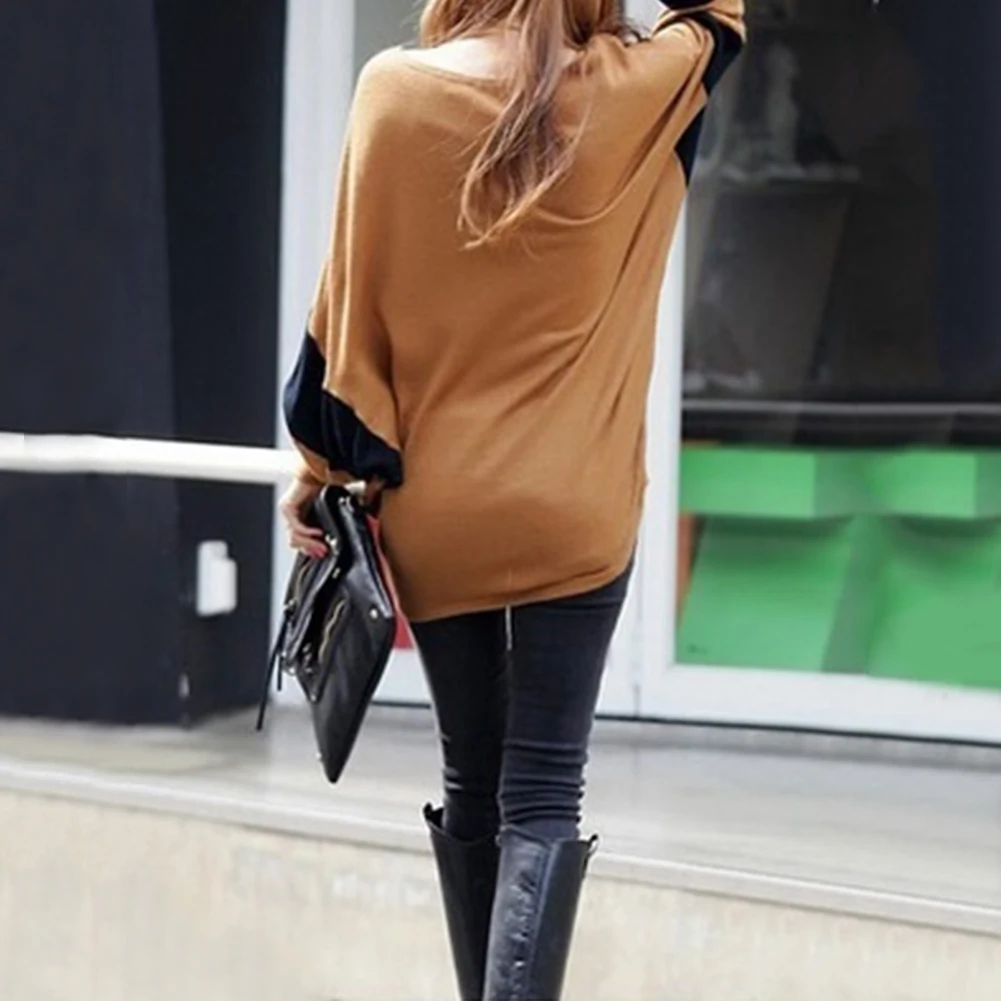 

Streetwear Loose Fit Dating Crew Neck Stylish Casual Cotton Blend Long Sleeve Shopping Spring Autumn Women Tops