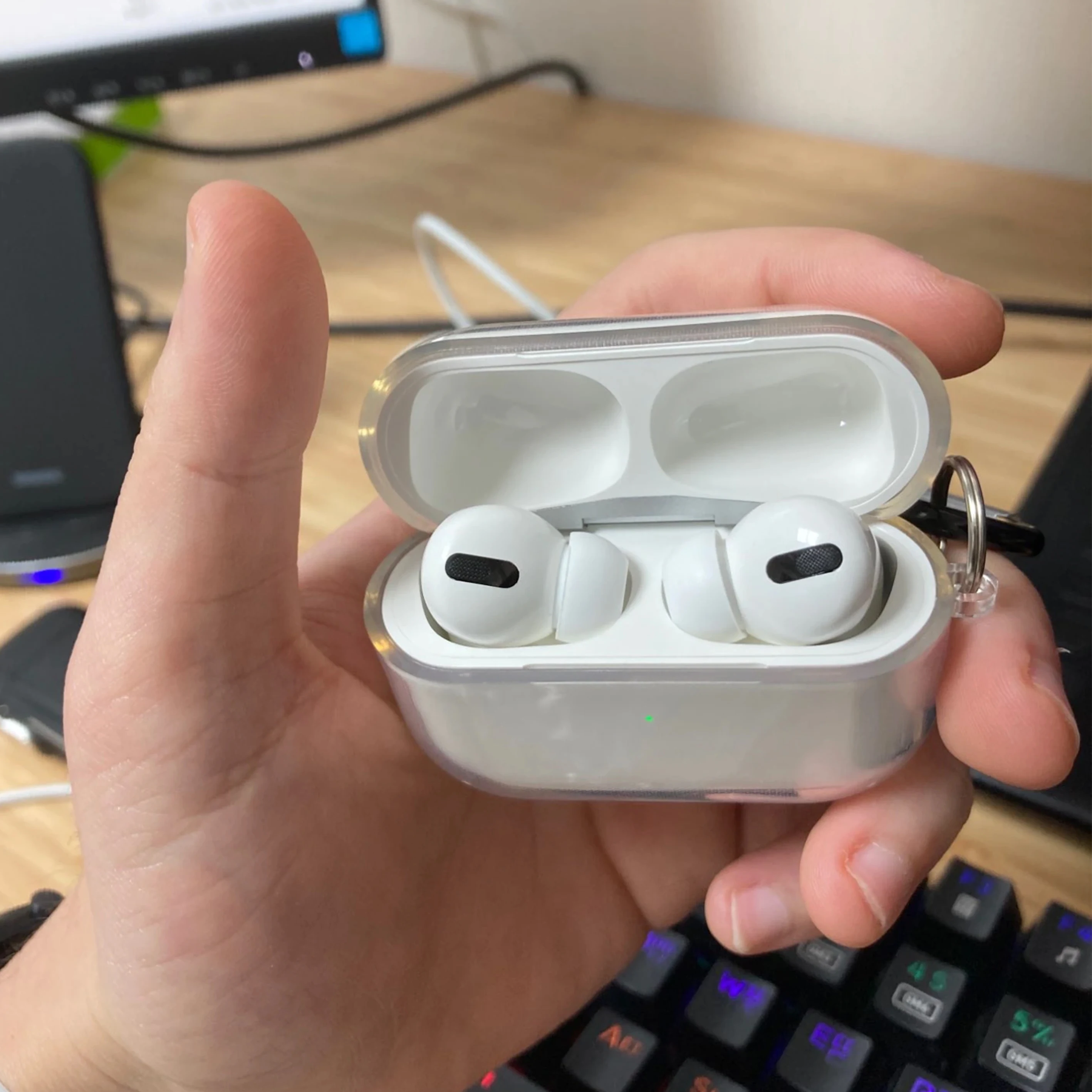 

Б/у беспроводные наушники Apple AirPods Pro 2 3, Bluetooth наушники-вкладыши, Tws игровые спортивные наушники для IPhone, смартфонов Air