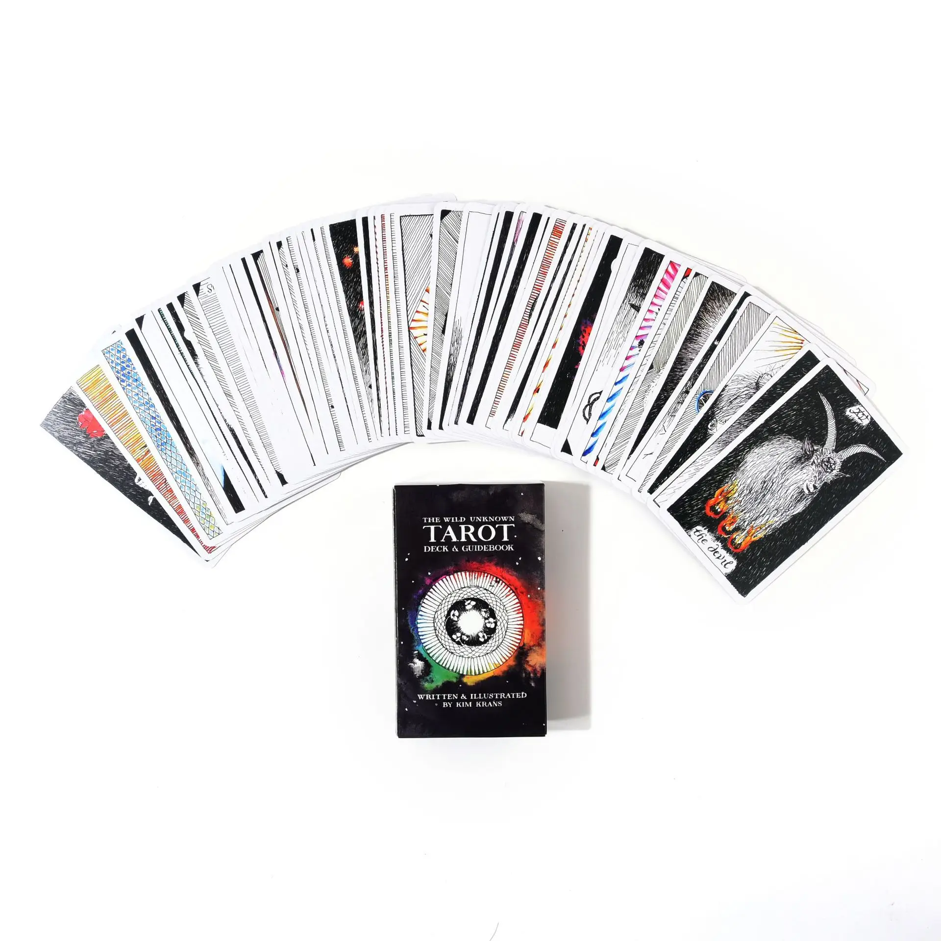 Настольная игра Witch Tarot Deck 78 карт индикатор судьбы будущего карточки для