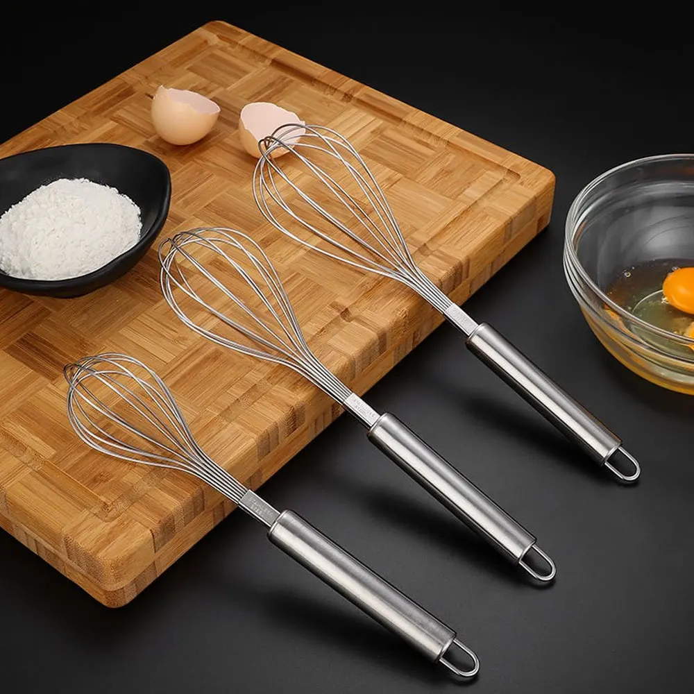 

Manual Egg Beater Stainless Steel Eggbeater Whisk Hand Mixer Egg Stirrer Kitchen Egg Tools For Making Cream of Egg Beater
