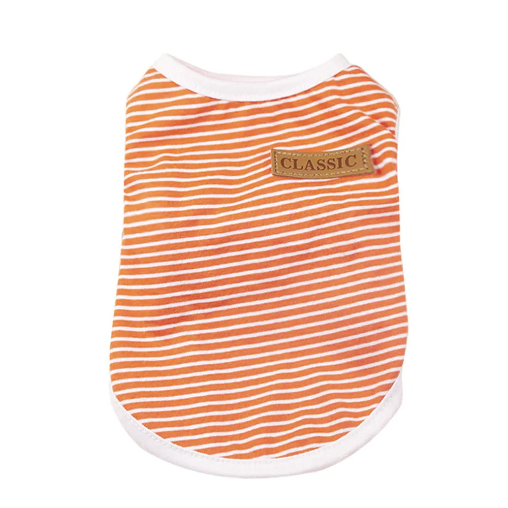 Новинка 2020 Модный классический жилет для собак и щенков футболка одежда в