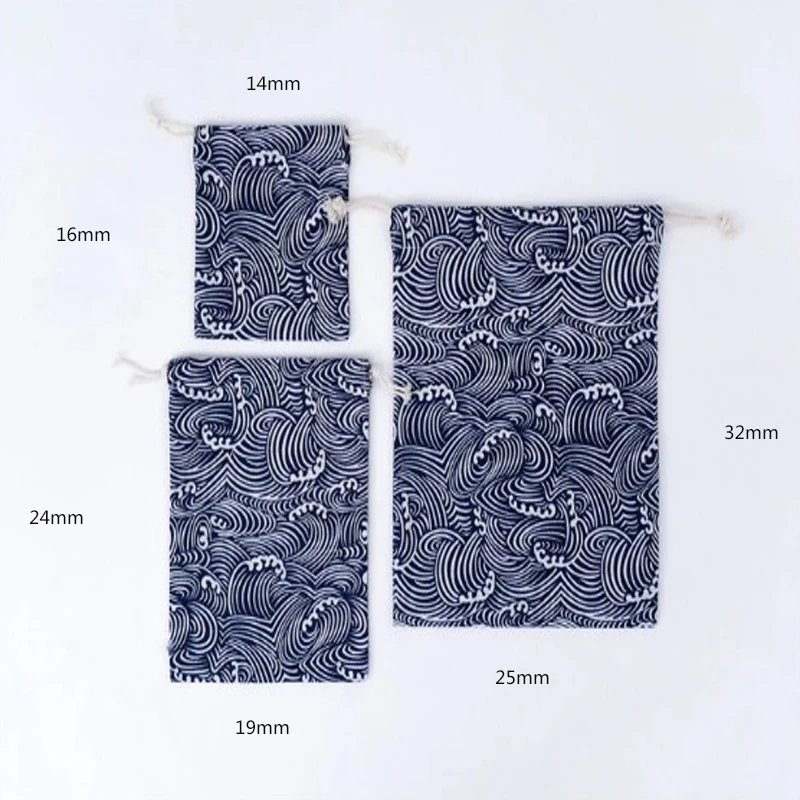 Креативная сумка из хлопка и льна с принтом в пасторальном стиле|Хозяйственные