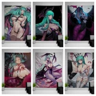 Настенный декор, картина для украшения дома, темные Сталкеры, Morrigan Aensland, Картина на холсте, аниме постеры, принты манга, настенное искусство без рамки