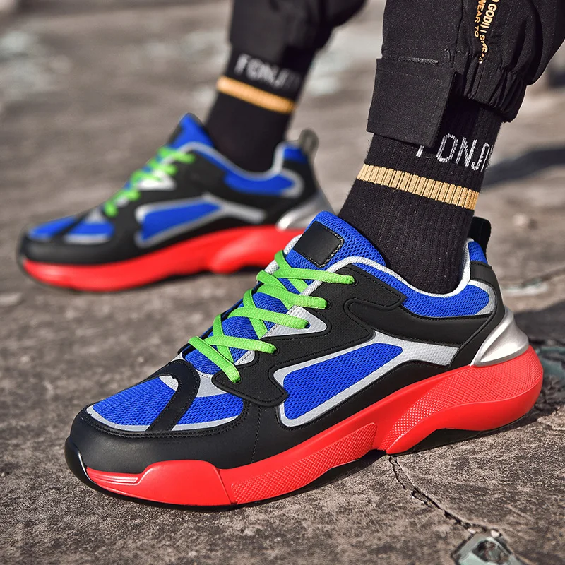 Rommedal Новая мужская легкая обувь для бега Весенняя повседневная на шнуровке