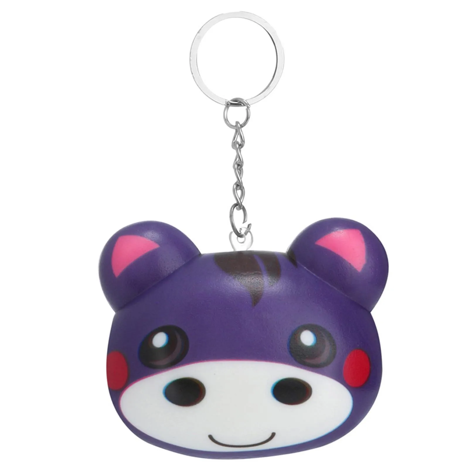 Squishies-Llavero de dibujos animados de animales Kawaii, crema de elevaci&oacute;n lenta, alivia el estr&eacute;s, juguete de descompresi&oacute;n divertido para apretar la ventilaci&oacute;n # F-3