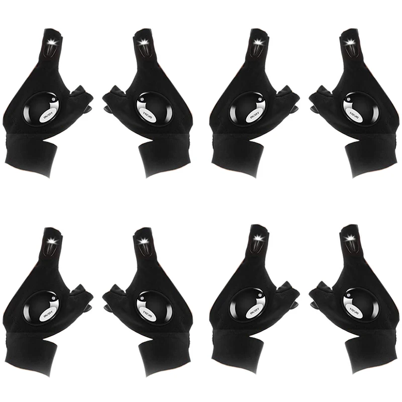 

LED Flashlight Gloves Outdoor Fishing Gloves Are Used in Dark Places, Fishing, Camping and Repairing (4)