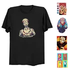 Demon Slayer аниме рубашка Mitsuri Kanroji мужская одежда Графические футболки винтажная одежда Kimetsu Мультяшные футболки Harajuku