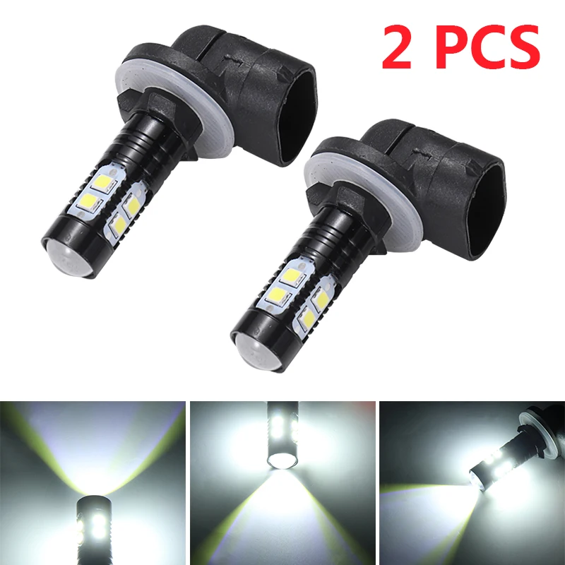 Автомобильные лампы 881 2 шт. для противотуманных фар 862 886 889 894 896 50 Вт белые DC 12 В