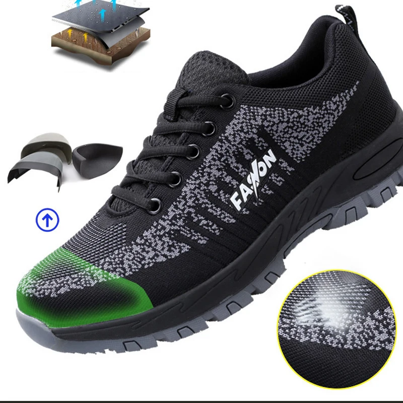 Прямая доставка неразрушаемые ботинки Ryder для мужчин и женщин рабочие кроссовки