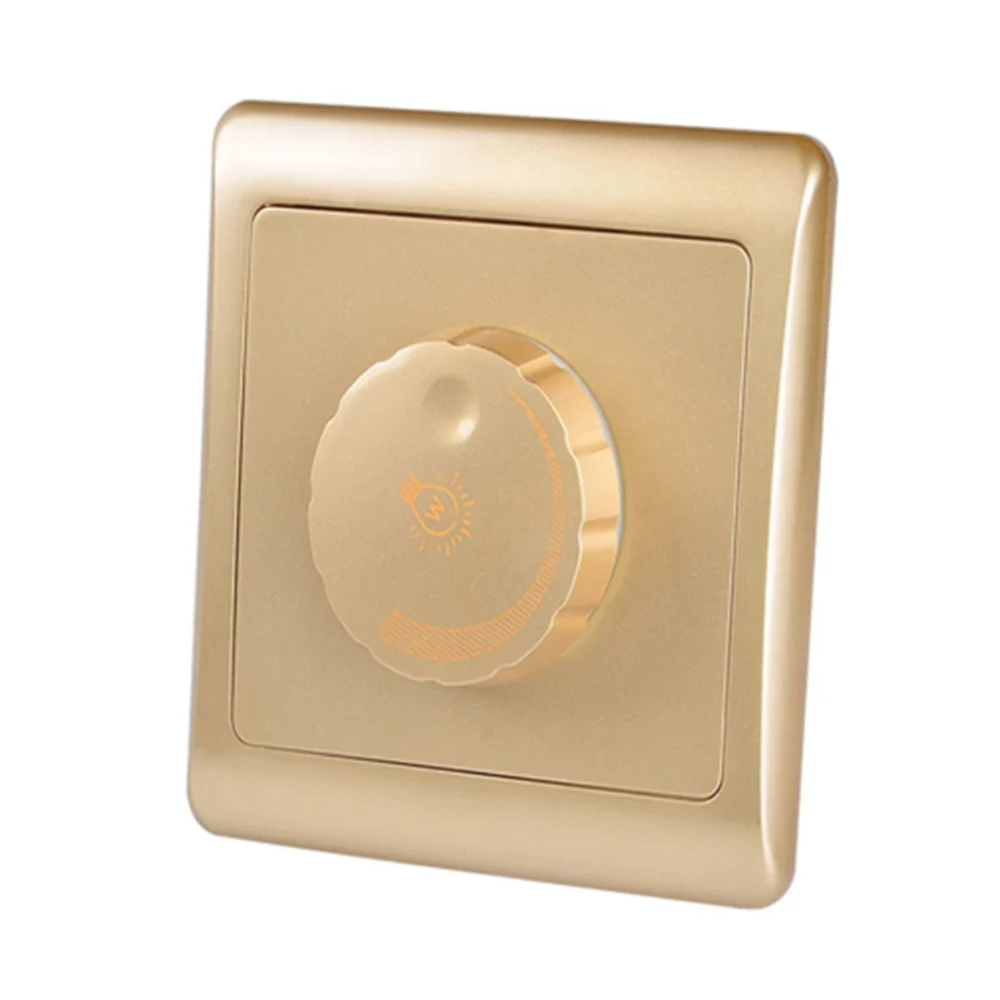 1 Pcs 86 Type Dimmer Switch Panel Wall 220v High Power 450W Stepless Incandescent Lamp | Обустройство дома
