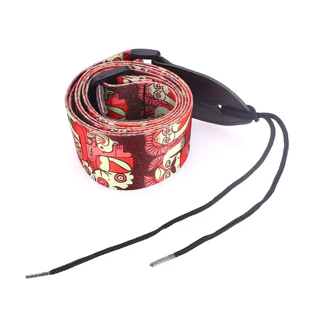 Ремень с принтом для гитары ремень из полиэстера Уникальный Бас широкая личность