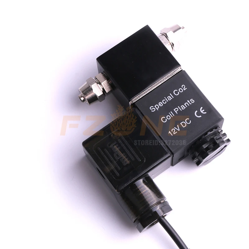 Wyin аквариум DC12V СО2 соленоид аквариумный клапан со2 регулятор магнитный клапан для аквариума