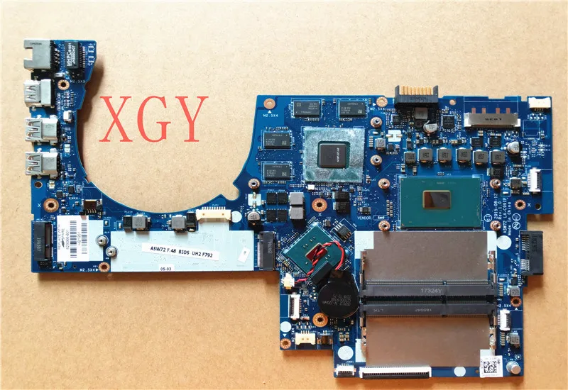 

Original FOR HP 17-N TPN-T123 motherboard LA-C991P 829066-601 I7-6700HQ SR2FQ N16P-GT-A2 100% Test ok