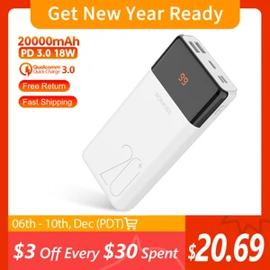 romoss lt20plus power bank 20000mah qc pd 3 0 quick charge poverbank 20000 mah powerbank external battery for xiaomi iphone 13 free global shipping