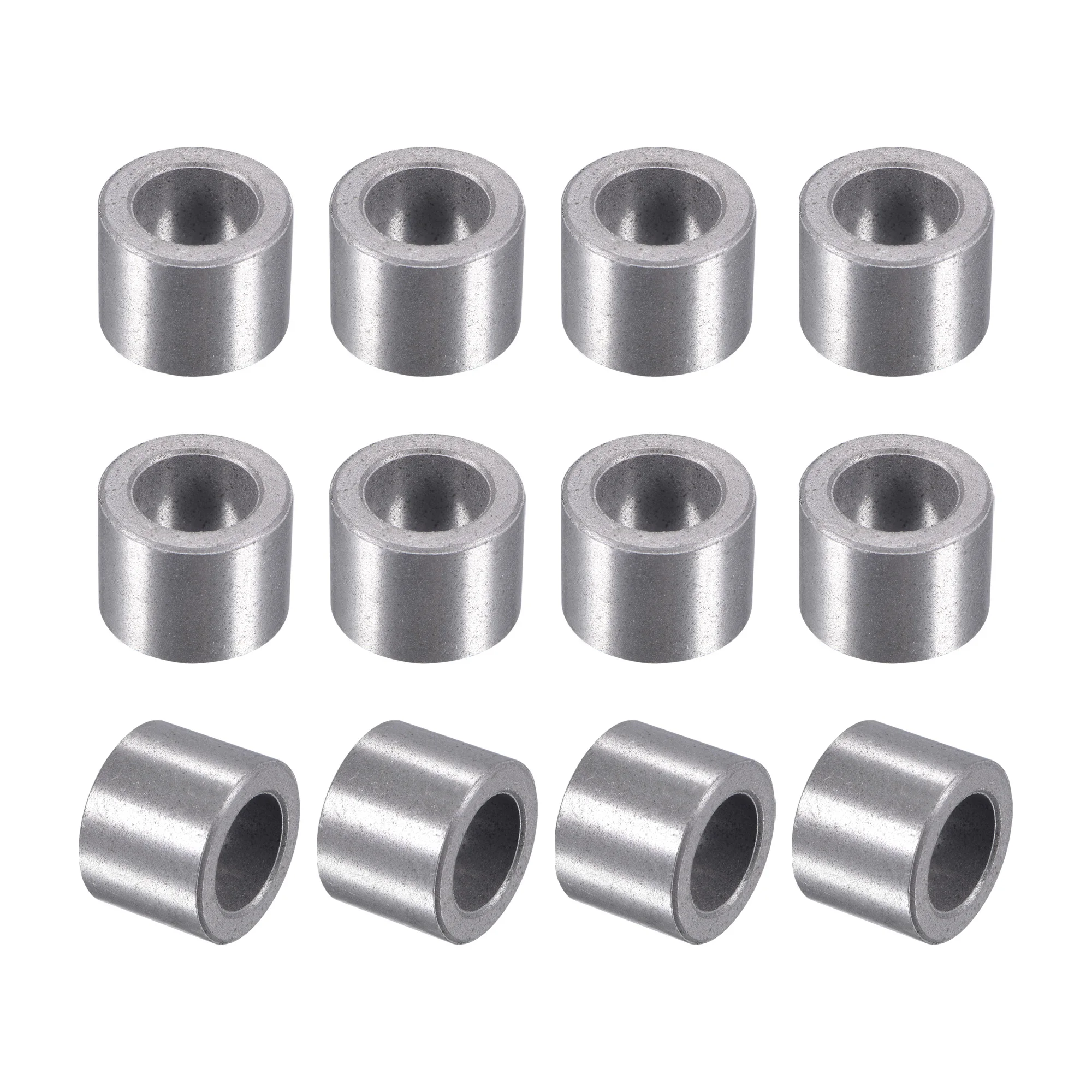 

Uxcell 12pcs Sleeve Bearings 14mm Bore 22mm OD 17mm Length Sintered Iron Self-Lubricating Bushings