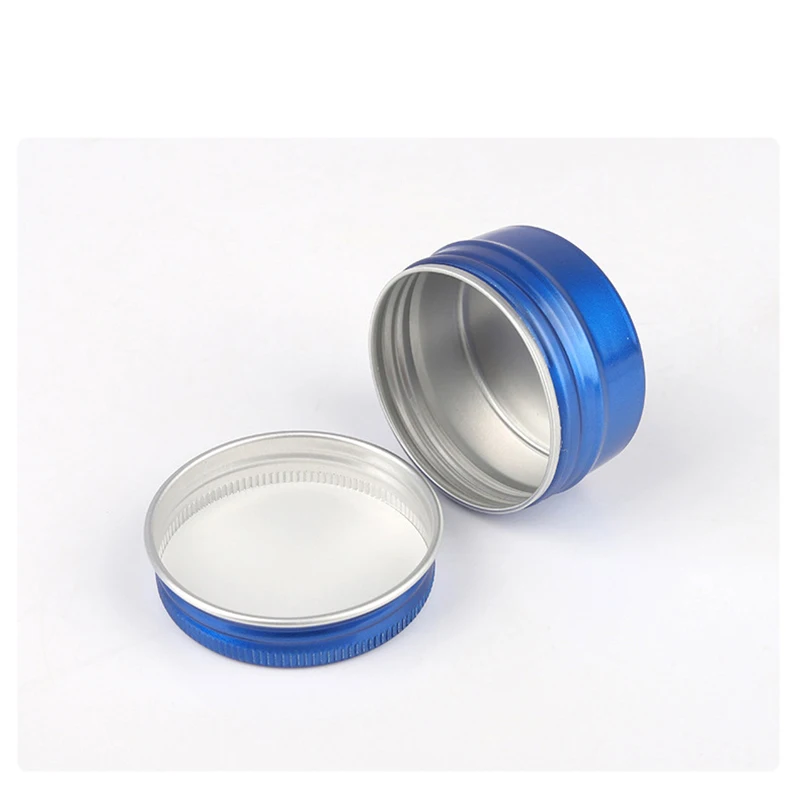 Пустые алюминиевые банки для хранения 100 банок девочек мыло из зеленого чая шт. 30