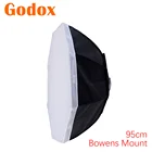 Софтбокс Godox для фотостудии Bowens Connect, 95 см, восьмиугольный софтбокс, Стробоскопическая головка, вспышка для камеры, вспышка для фотографии
