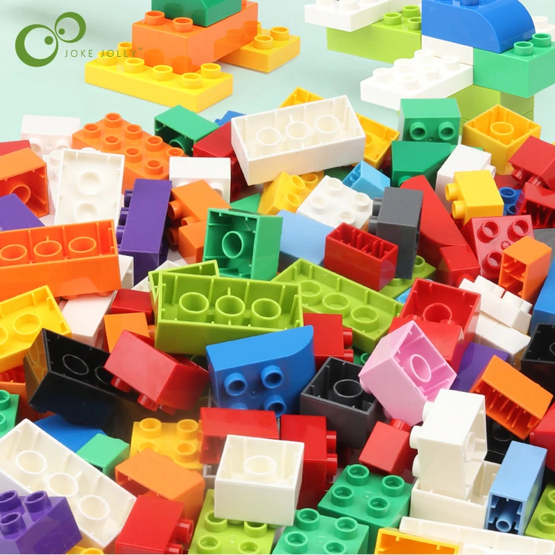 Классические строительные блоки большого размера фигурка глаз с наклейками