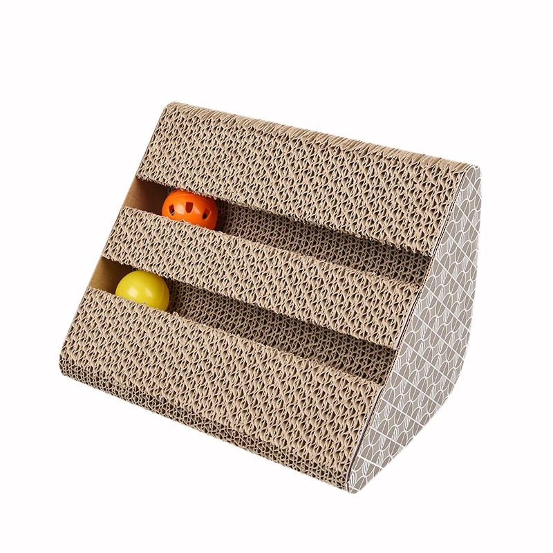 Игрушки для кошек творческая Кошка Когтеточка котят Pad колокол постель с