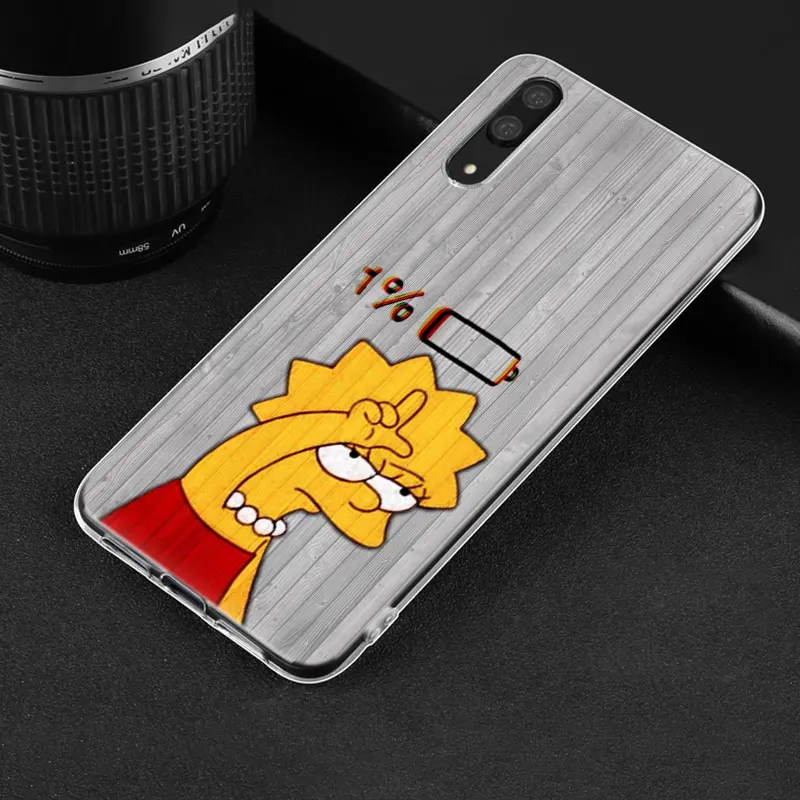 009 Забавный Симпсон Мягкий силиконовый чехол для телефона huawei P30 P20 Pro P10 P9 P8 Lite P Smart Z Plus NOVA 3 3i 5i 5 5Pro чехол - Цвет: 009