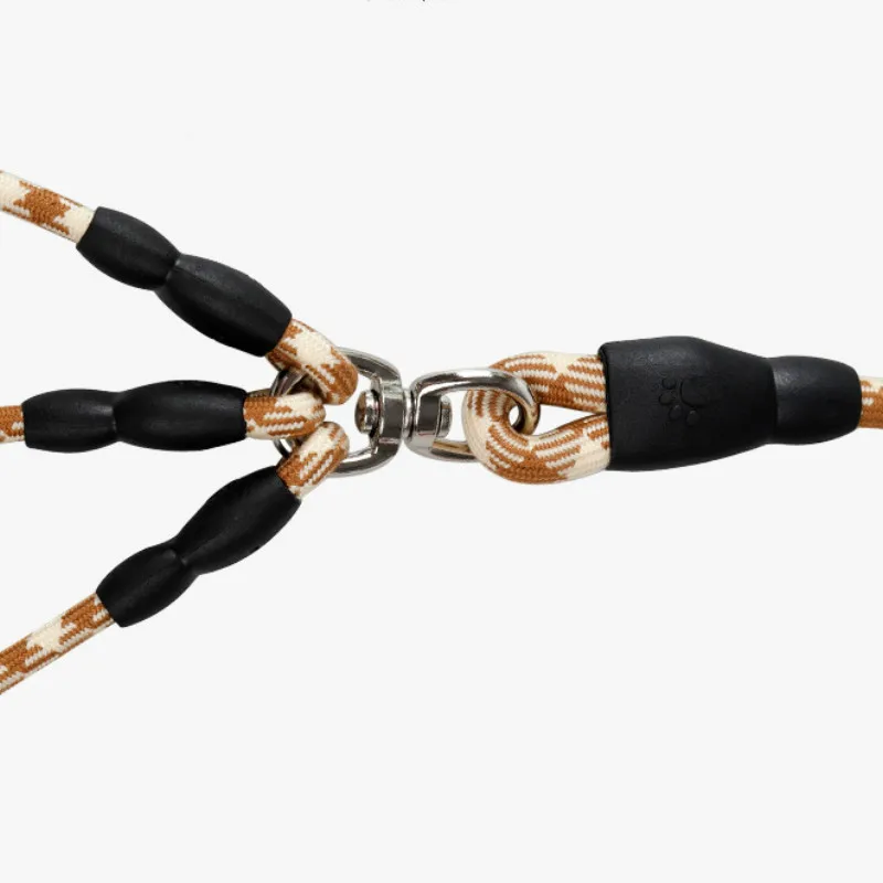 Товары для домашних животных поводок один перетаскивание три нейлоновая оплетка